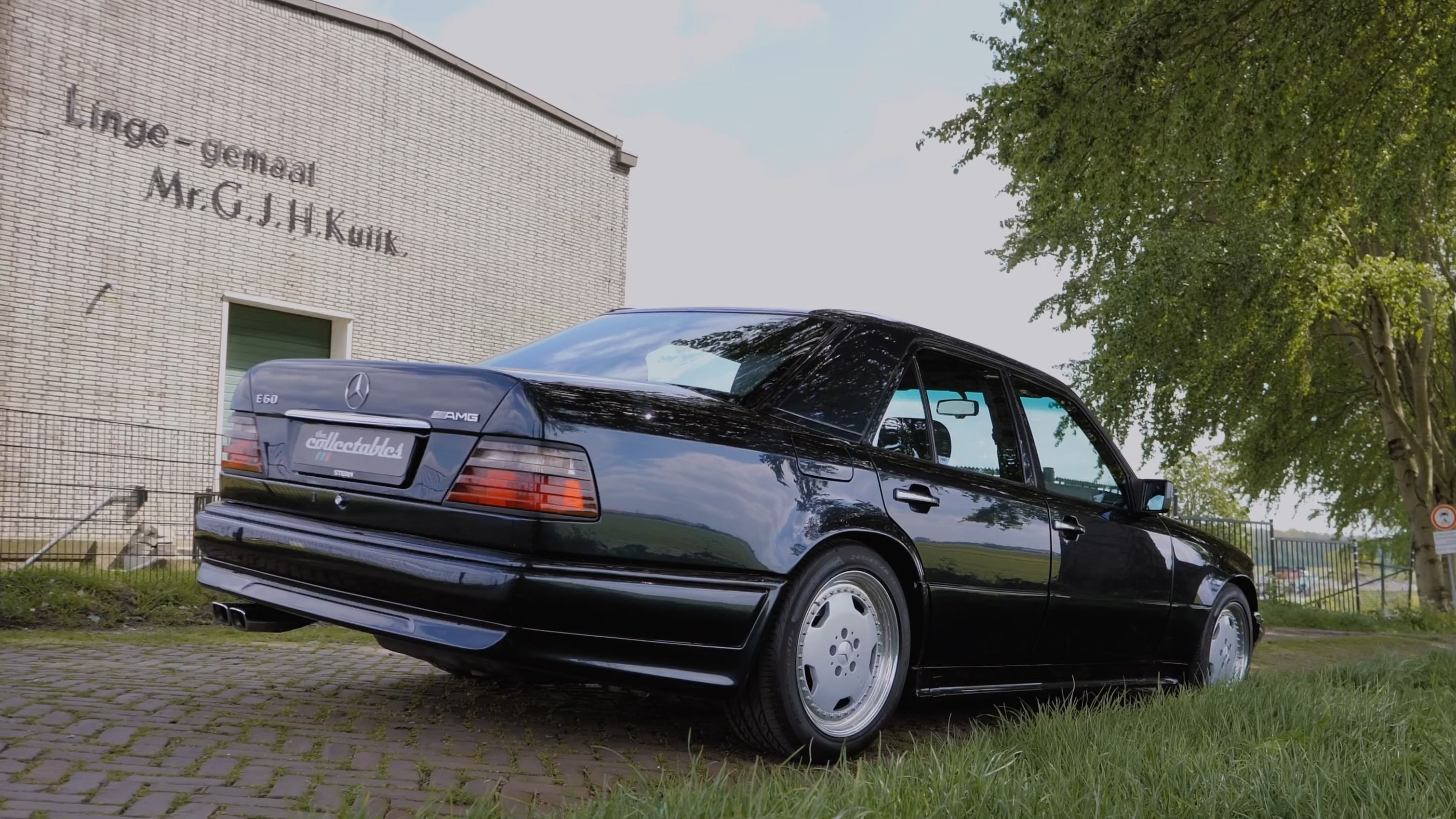 奔驰 w124 e级 e60 amg 荷兰语测评