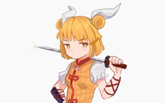 【像素gif】站岗的杖刀人