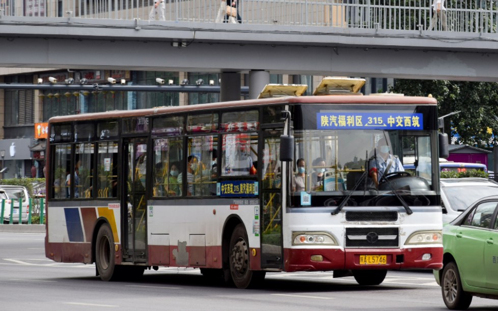 西安公交扬子江精英wg6121nqm4纪实