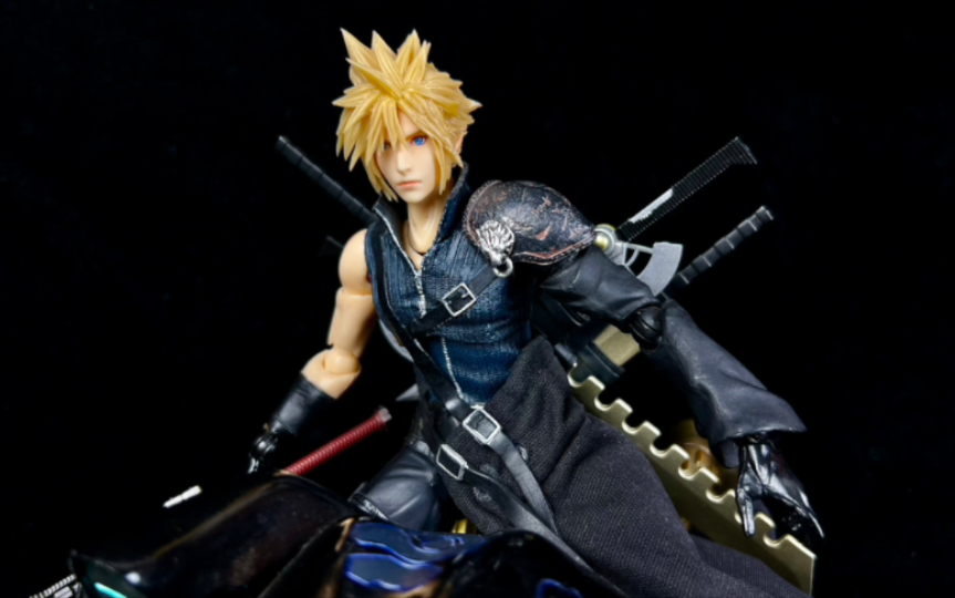 最终幻想7pa改圣子降临克劳德摩托套重涂