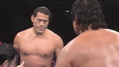 NJPW G1 Climax 2005 - Tag 6 2005.08.11 川田利明vs. 鈴木みのる_哔哩