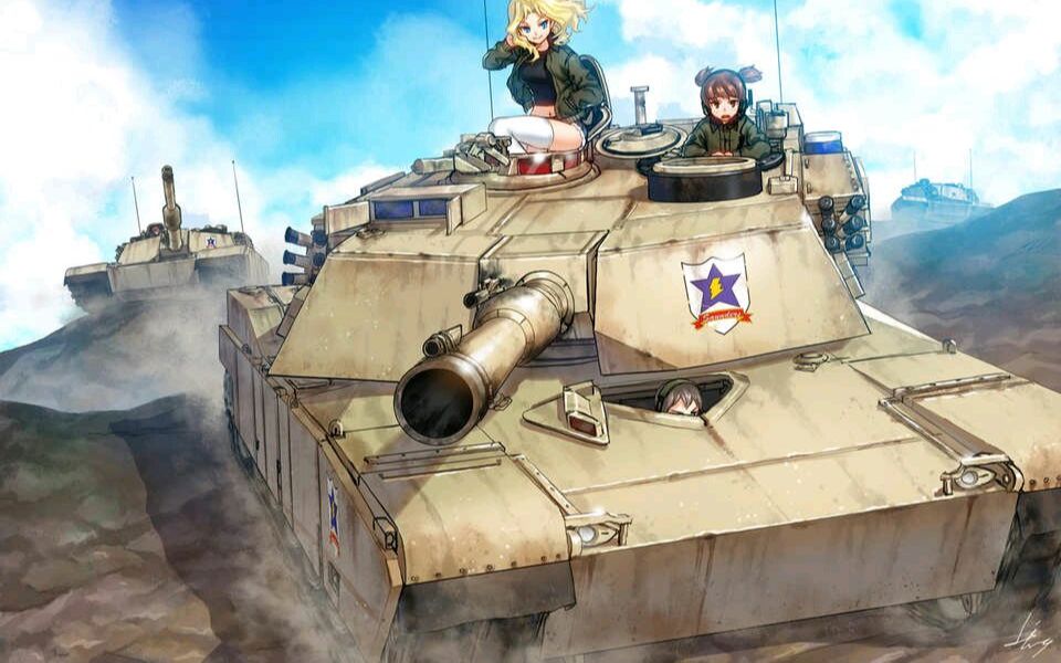 西住爱奈战争雷霆m1a2梦回伊拉克x