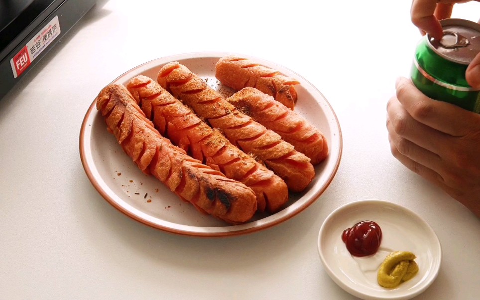 第一集 独居生活 美食治愈vlog 炸淀粉肠 啤酒