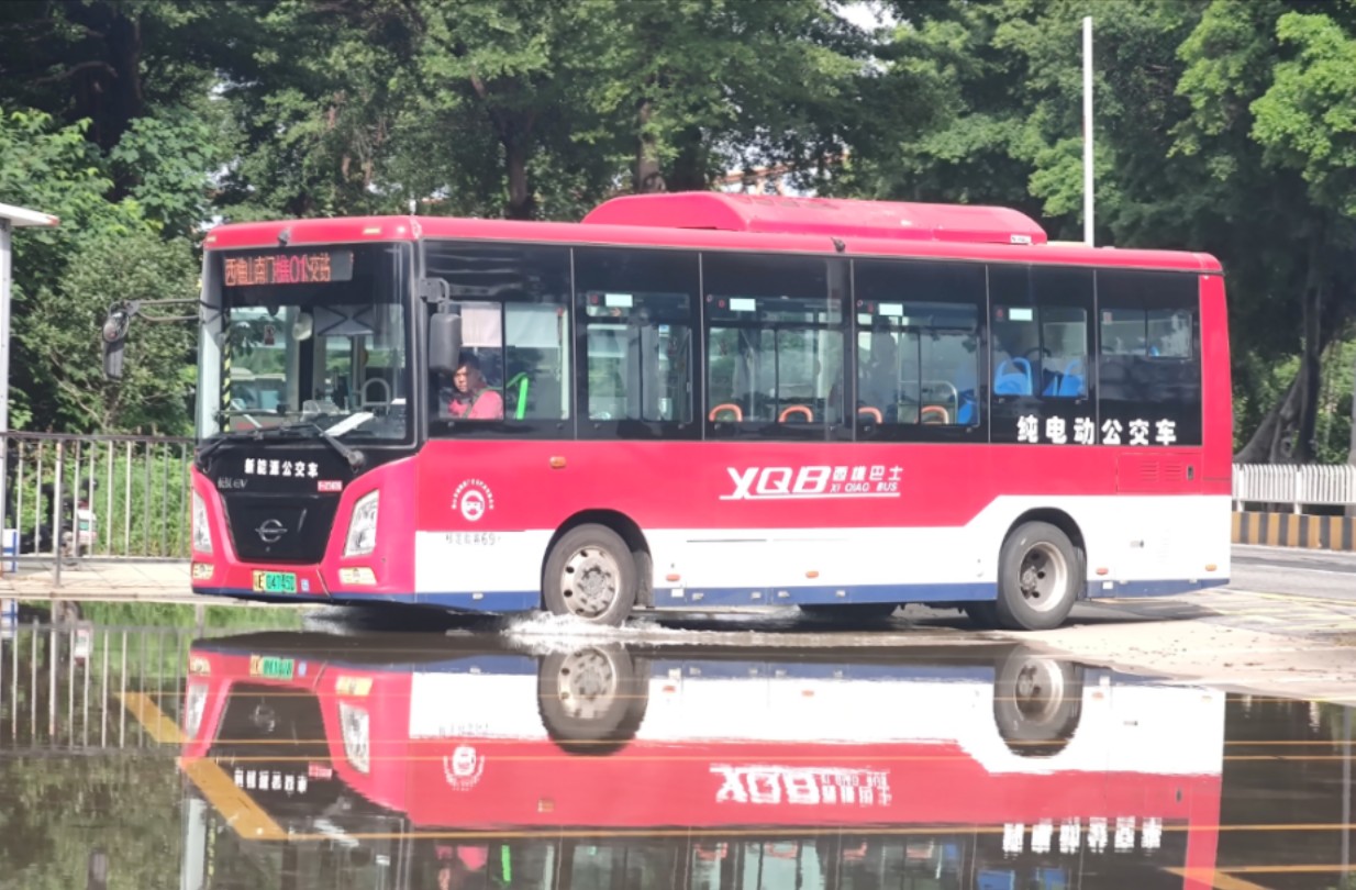 全线唯二的大车【佛山公交·4kpov】佛山公交樵01路 西樵山南门—官崇