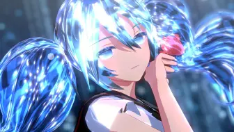【VOCALOID/MMD】心情随着游动的红色金鱼摇摆-Lil' Goldfish【YYB改变式瓶初音】