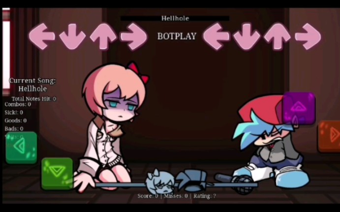 [图][FNF] Sayori sings Hellhole