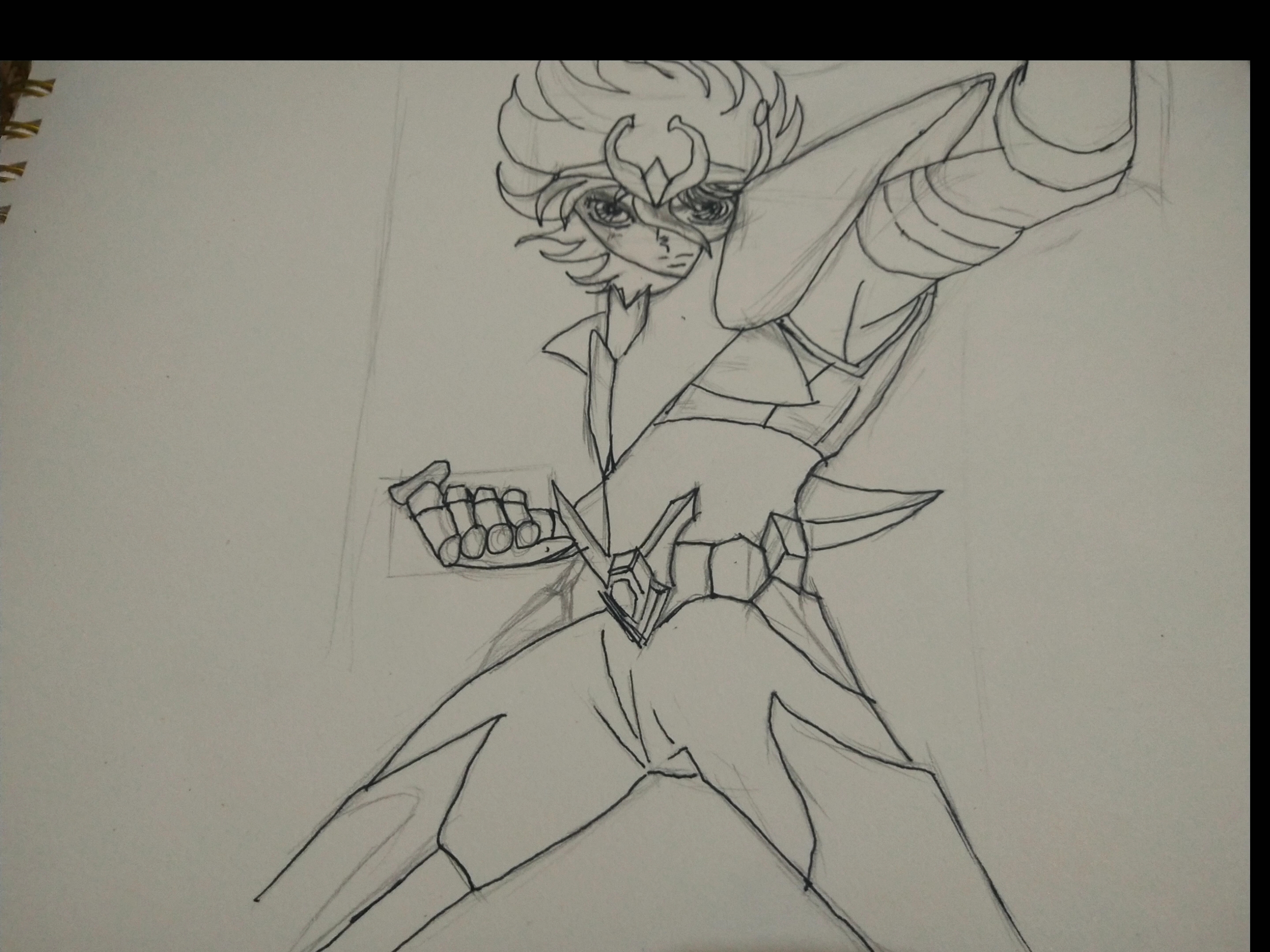 [手绘]圣斗士星矢初稿