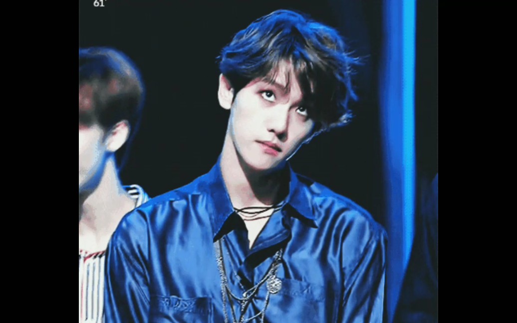 exo著名蓝丝绸舞台用脸杀人边伯贤这场真的招了好多情敌