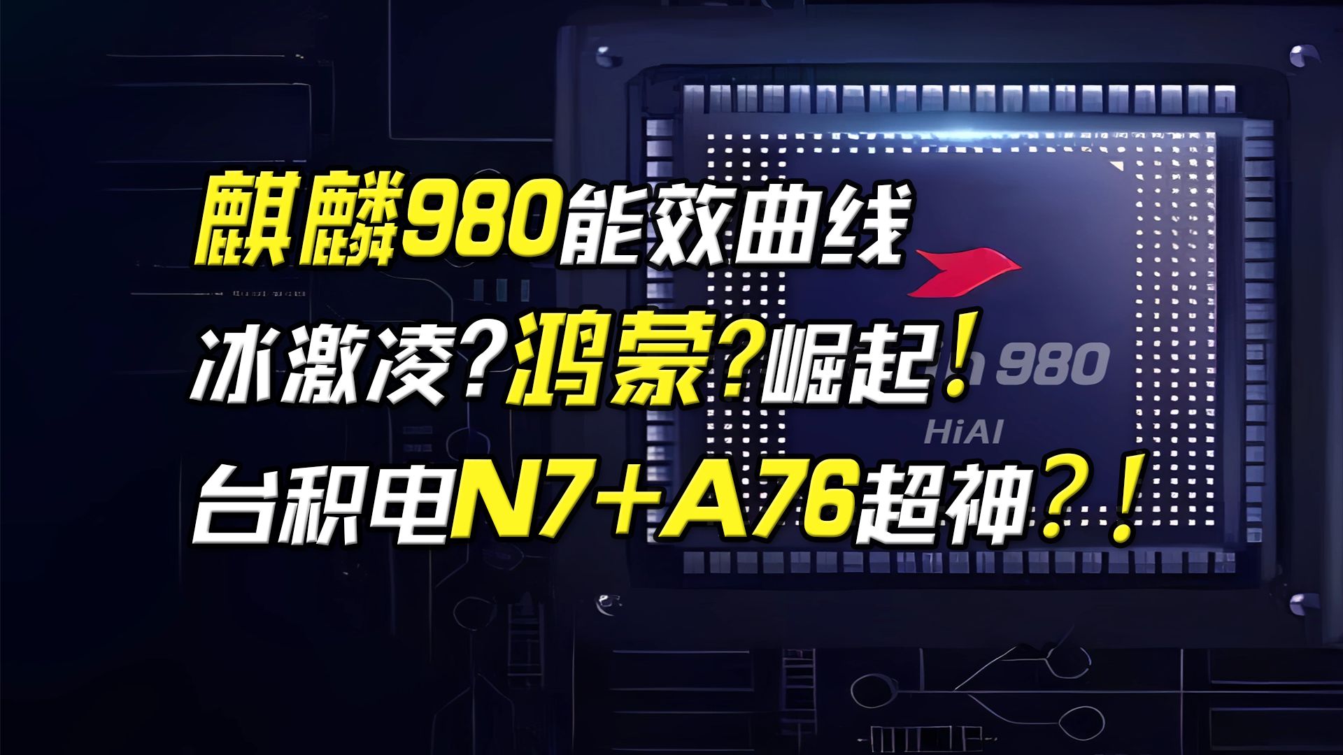 【旧的测评】中低频干翻骁龙865?鸿蒙加持下能效更强!全网首发麒麟980测评!哔哩哔哩bilibili