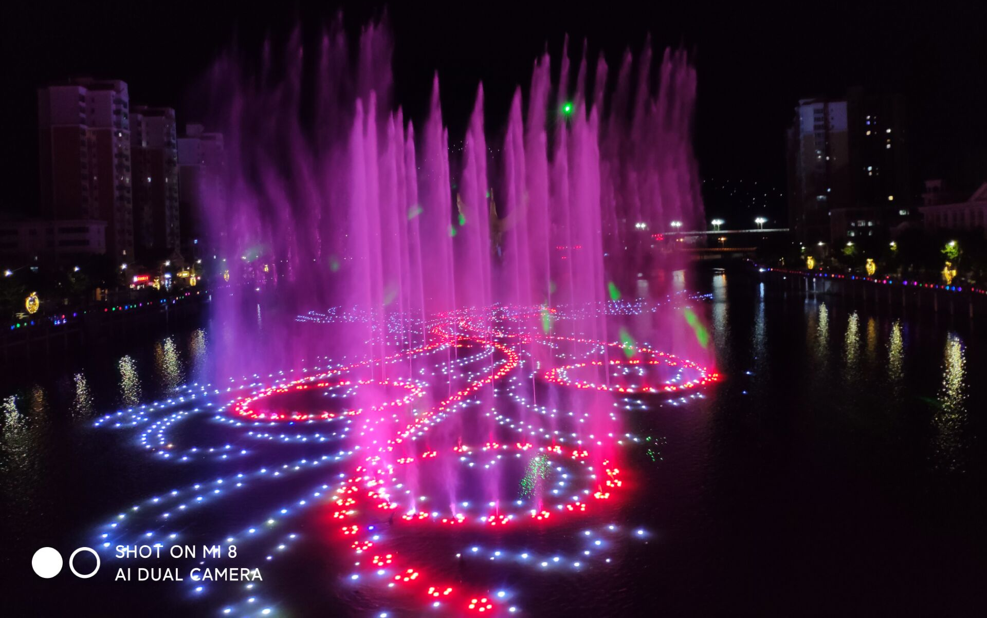 【随拍】凤县音乐喷泉欣赏2021.7.28