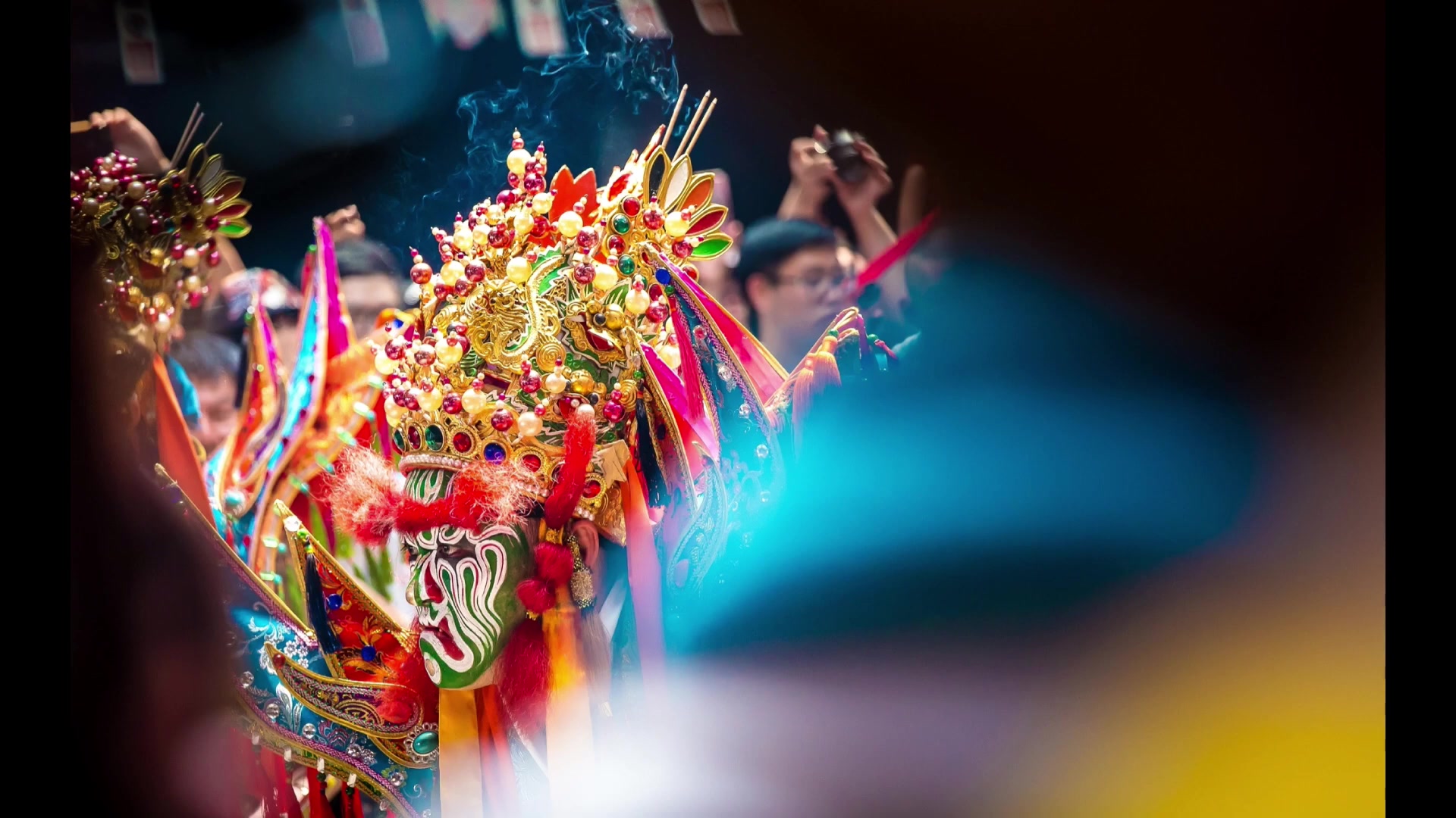 台湾传统阵头文化-官将首_哔哩哔哩_bilibili