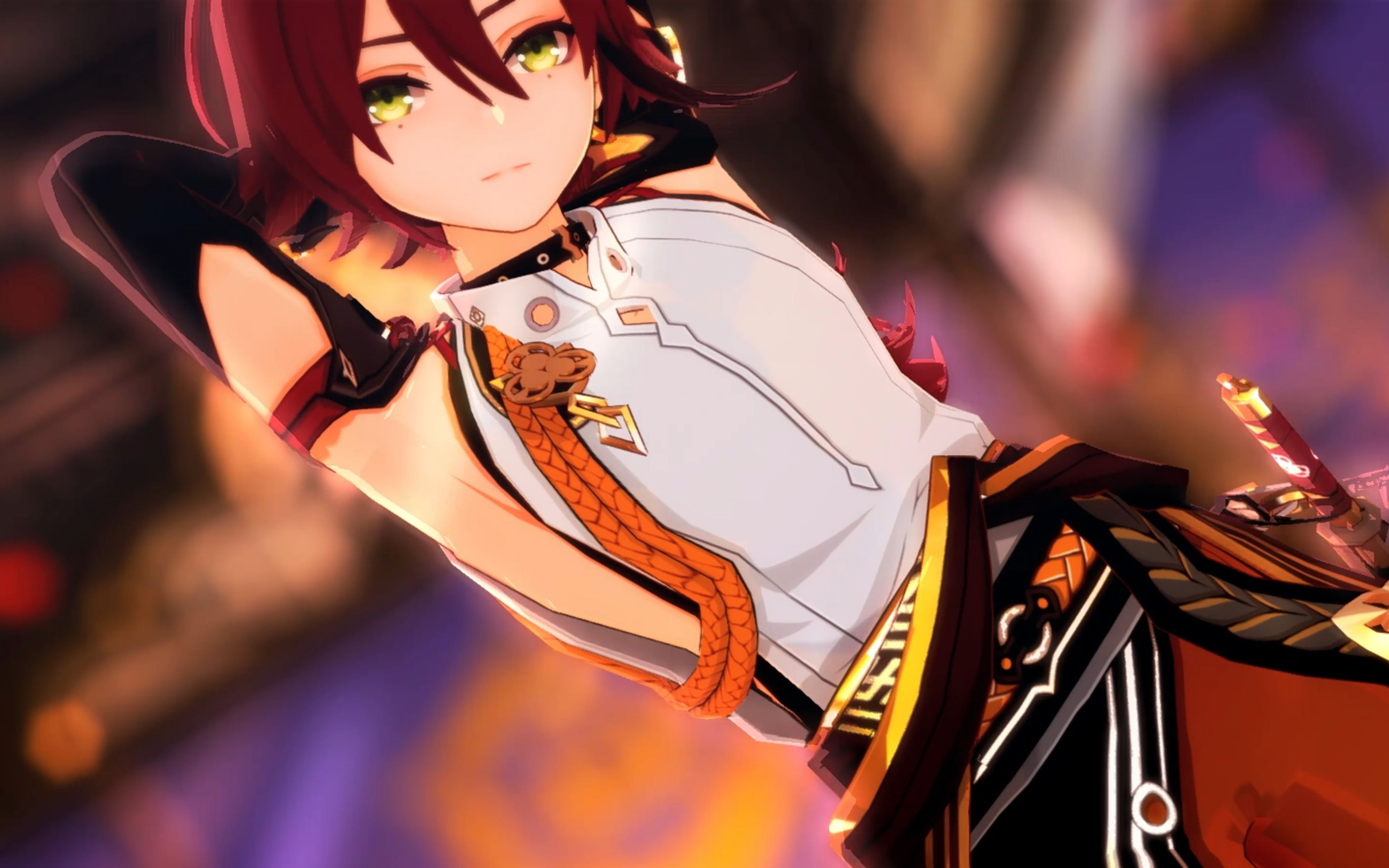 【原神mmd/鹿野院平藏】love nwantiti