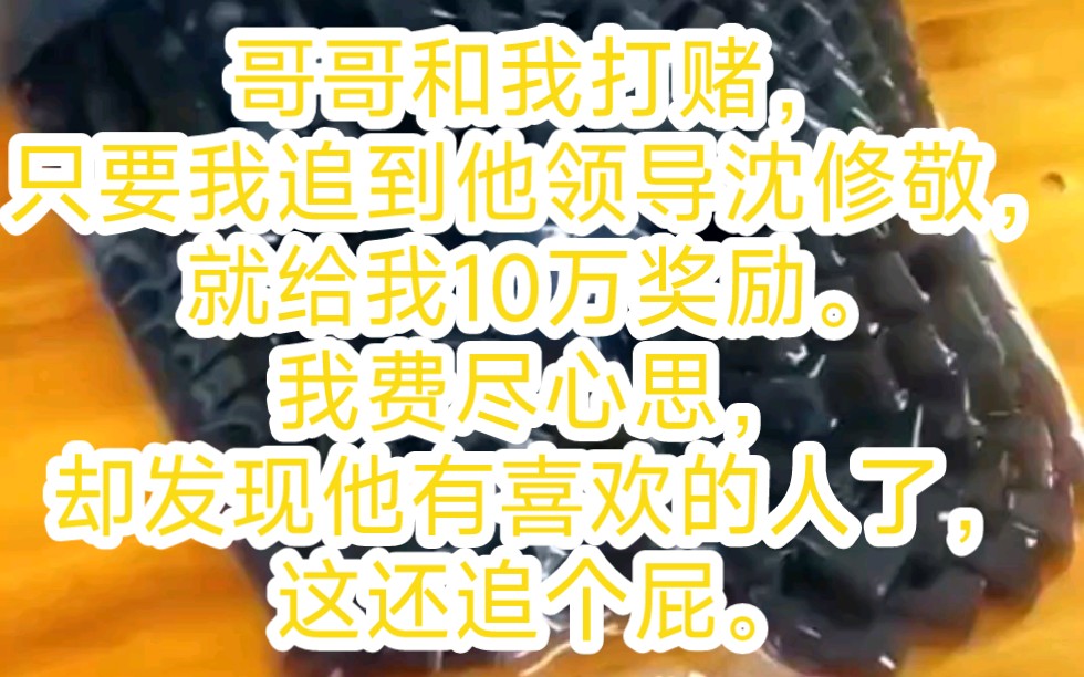 《契约法则》 哥哥和我打赌,只要我追到他领导沈修敬,就给我10万奖励.我费尽心思,却发现他有喜欢的人了,这还追个屁……哔哩哔哩bilibili