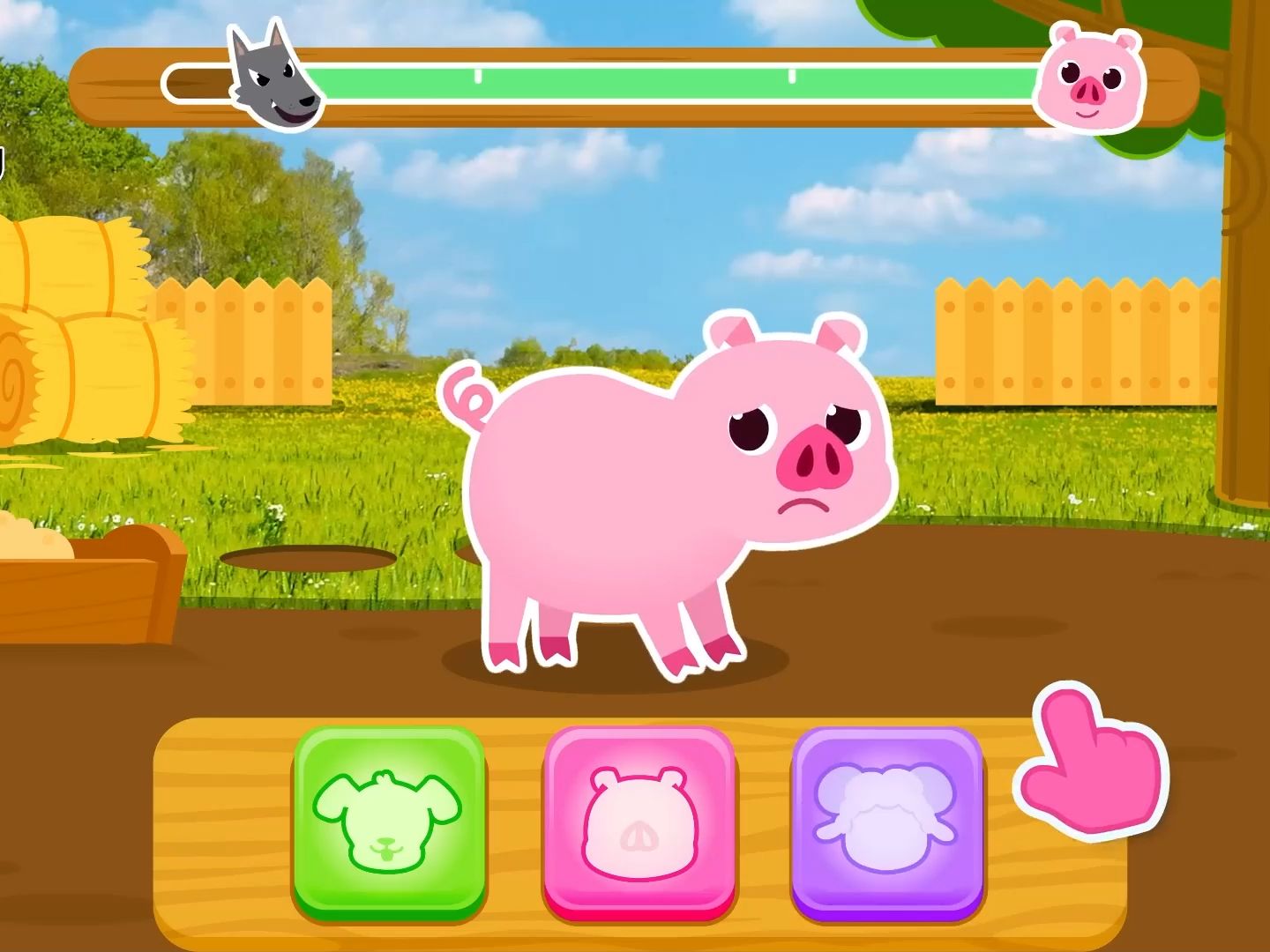 [图]Lets Find the Jumbled Farm Animal Sounds  Pinkfong英语启蒙歌曲 童谣 英文启蒙儿歌 动物歌曲