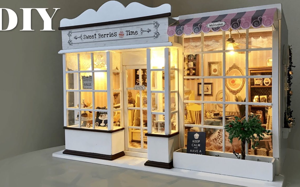 【diy小屋】智趣屋甜蜜浆果时光美美甜点小店