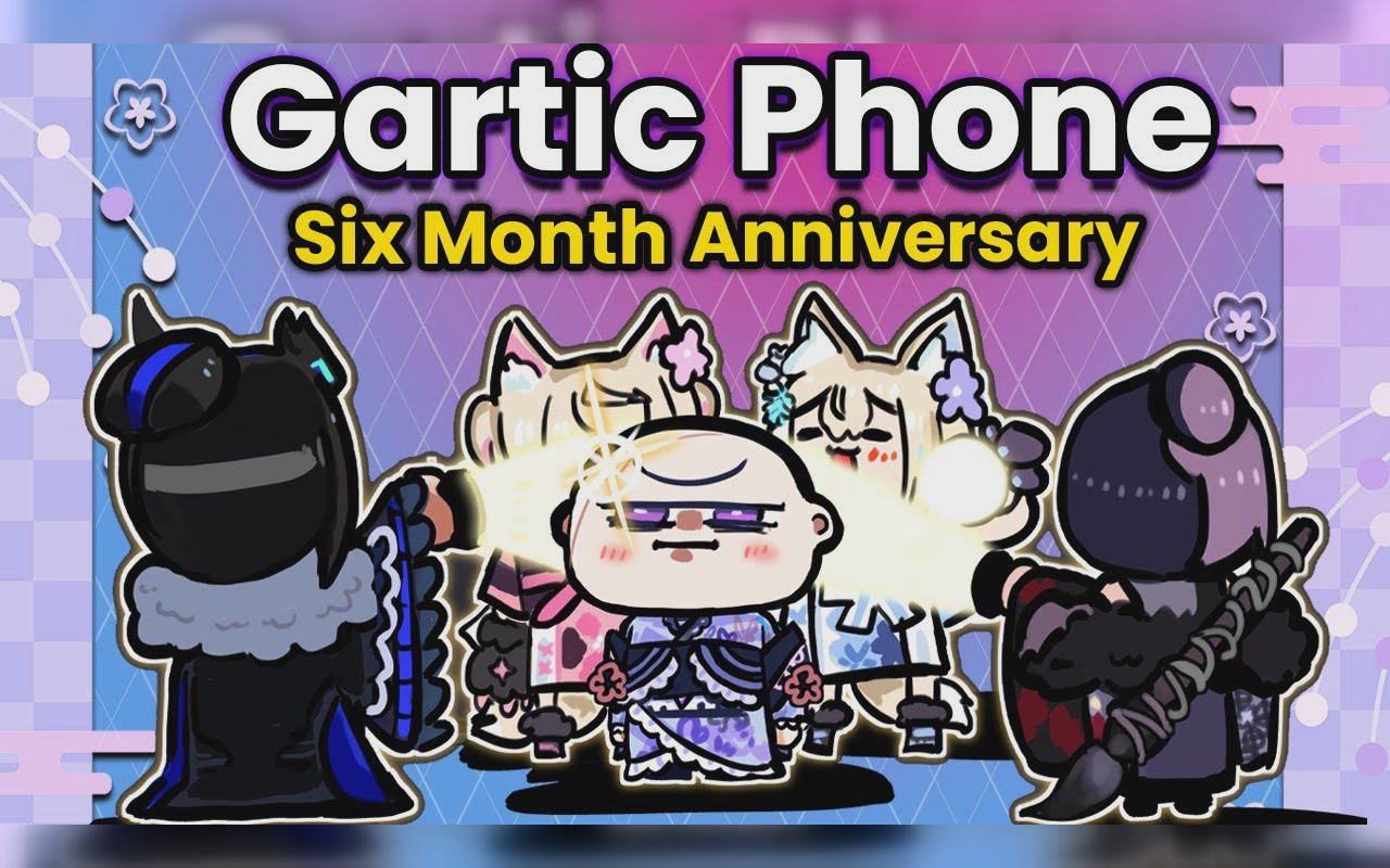 【gartic phone】94#holoadvents six month anniversary! 94