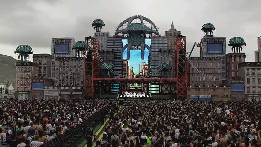 棉花糖marshmello出演2019年medusa festival音乐节全场