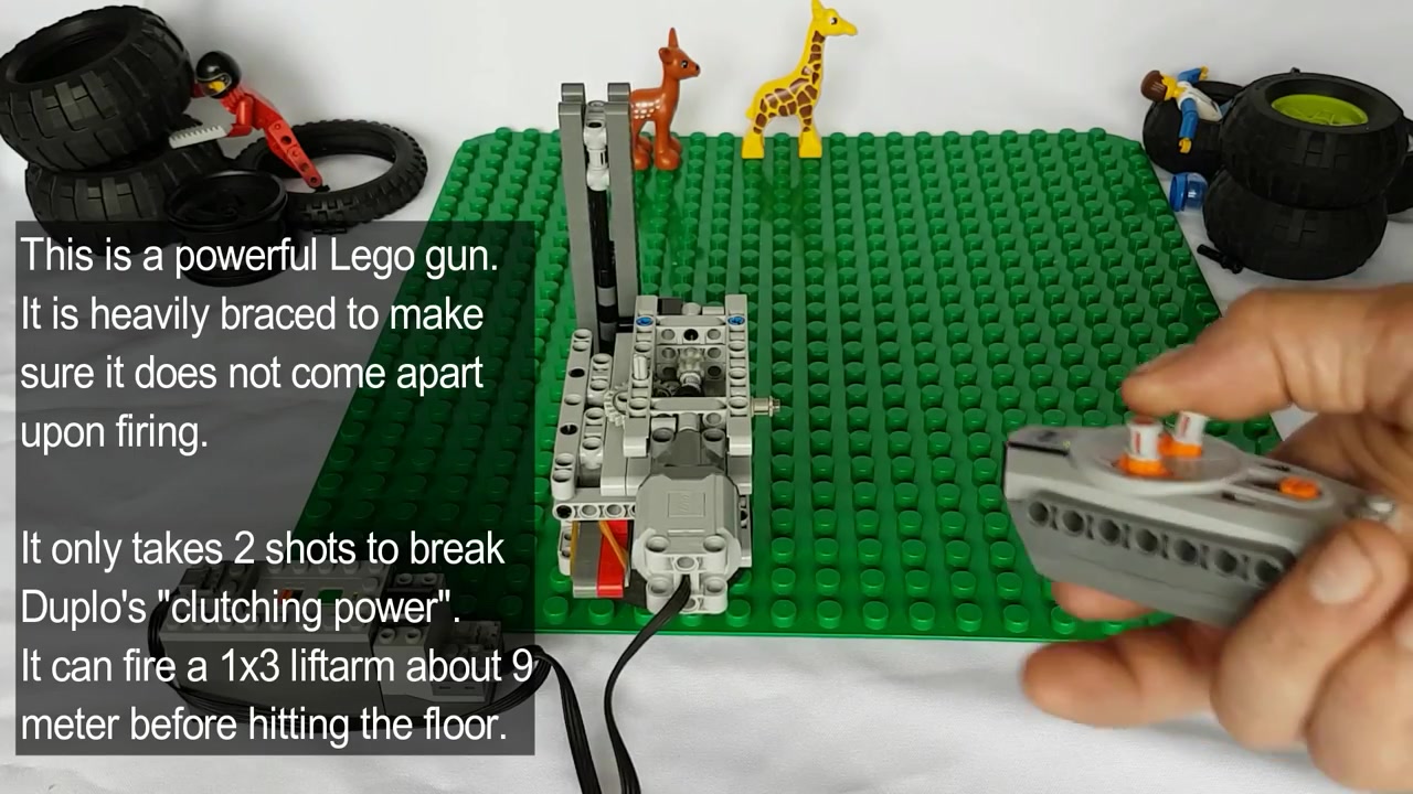 lego大功率电动离合器枪