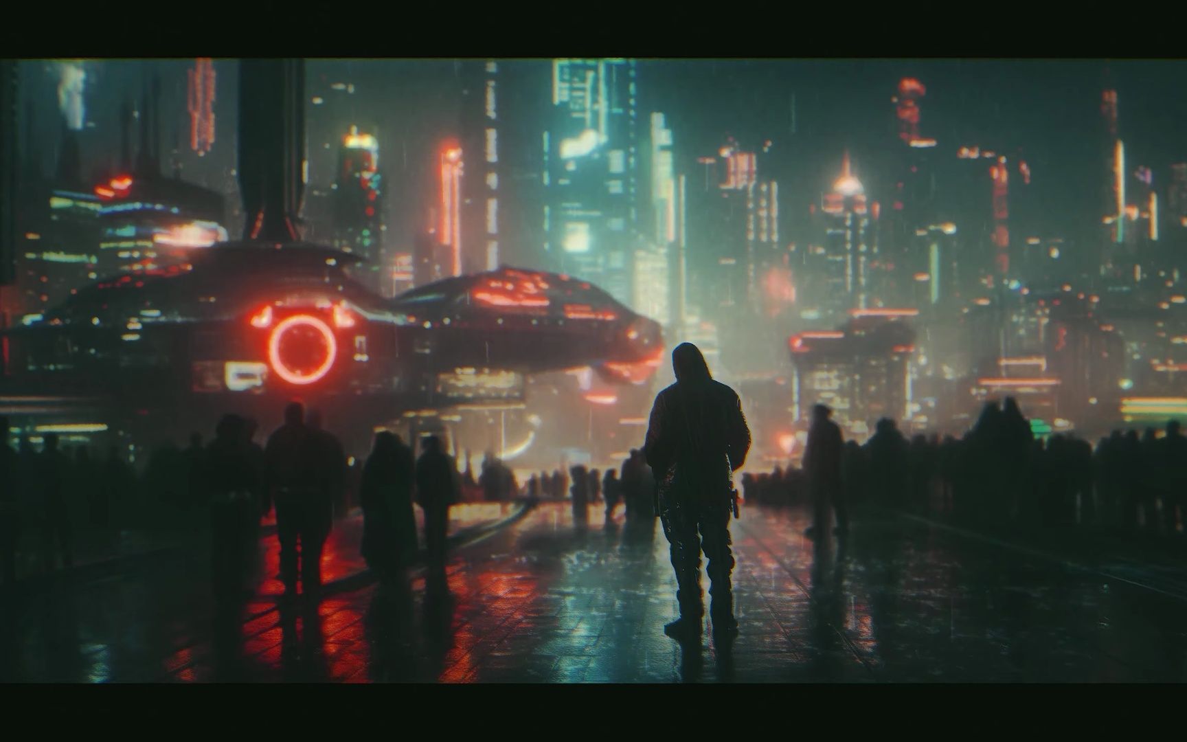 闪耀的矩阵 - 两小时赛博朋克氛围音乐