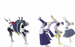 Télécharger la video: 【Fate/MMD】圆桌骑士团的Dancing Hero【卡美洛舞蹈部（雾）】