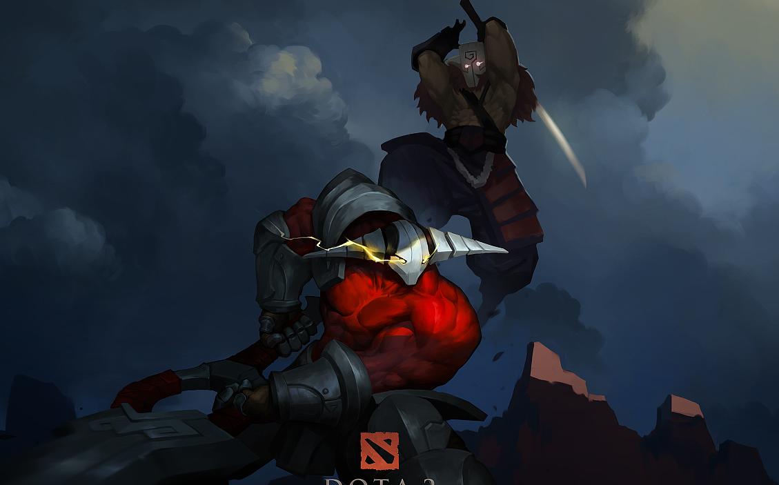 dota2 游廊【原子战争】剑圣vs电棍,决赛成也领主败也领主.【卡卡贤】