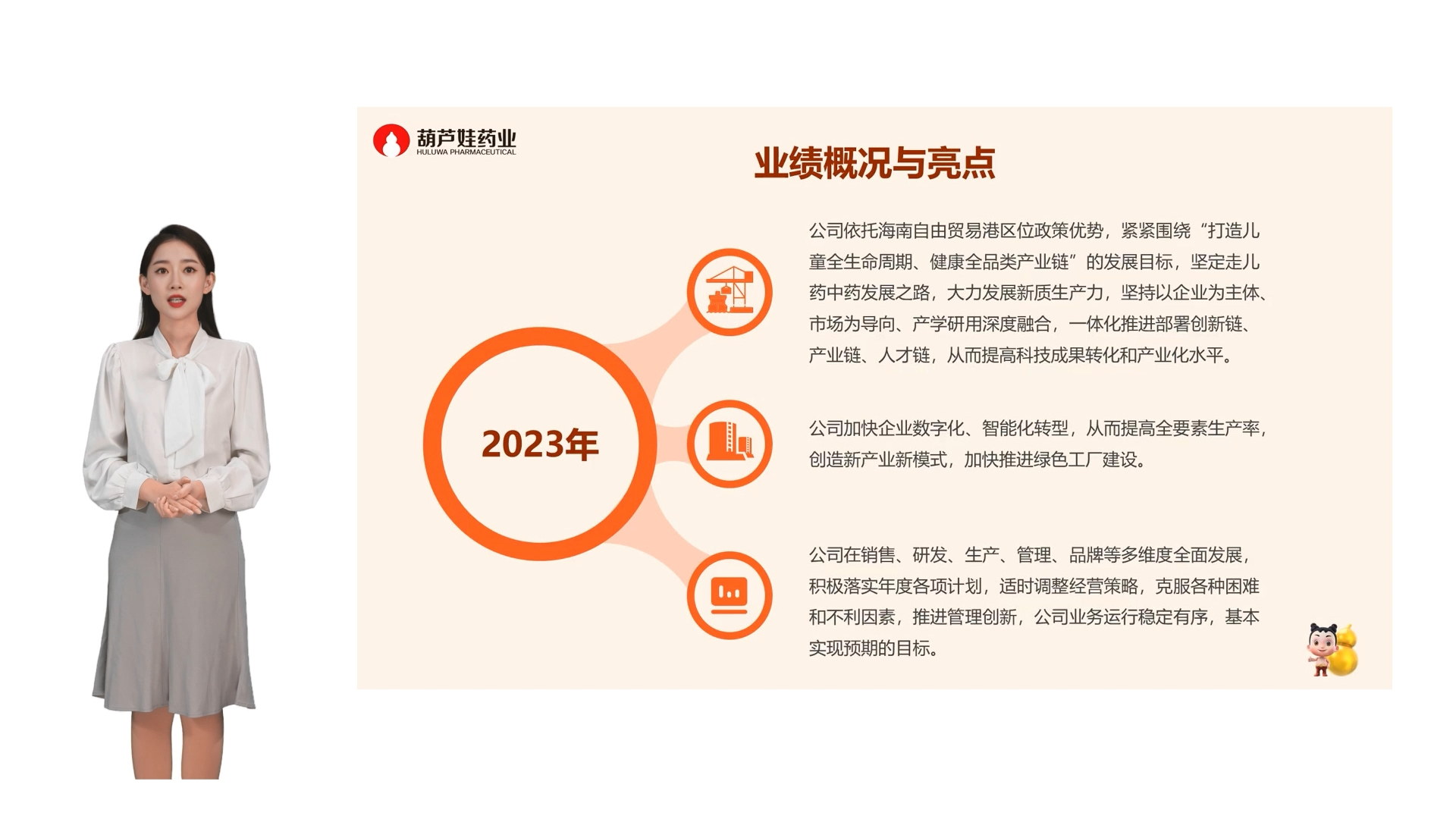 葫芦娃2023年度暨2024年第一季度业绩说明会 搞钱财经哔哩哔哩bilibili