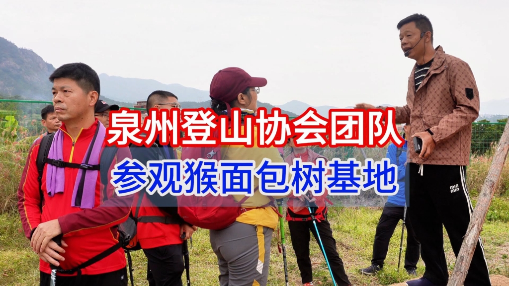 泉州登山协会团队参观猴面包树基地哔哩哔哩bilibili