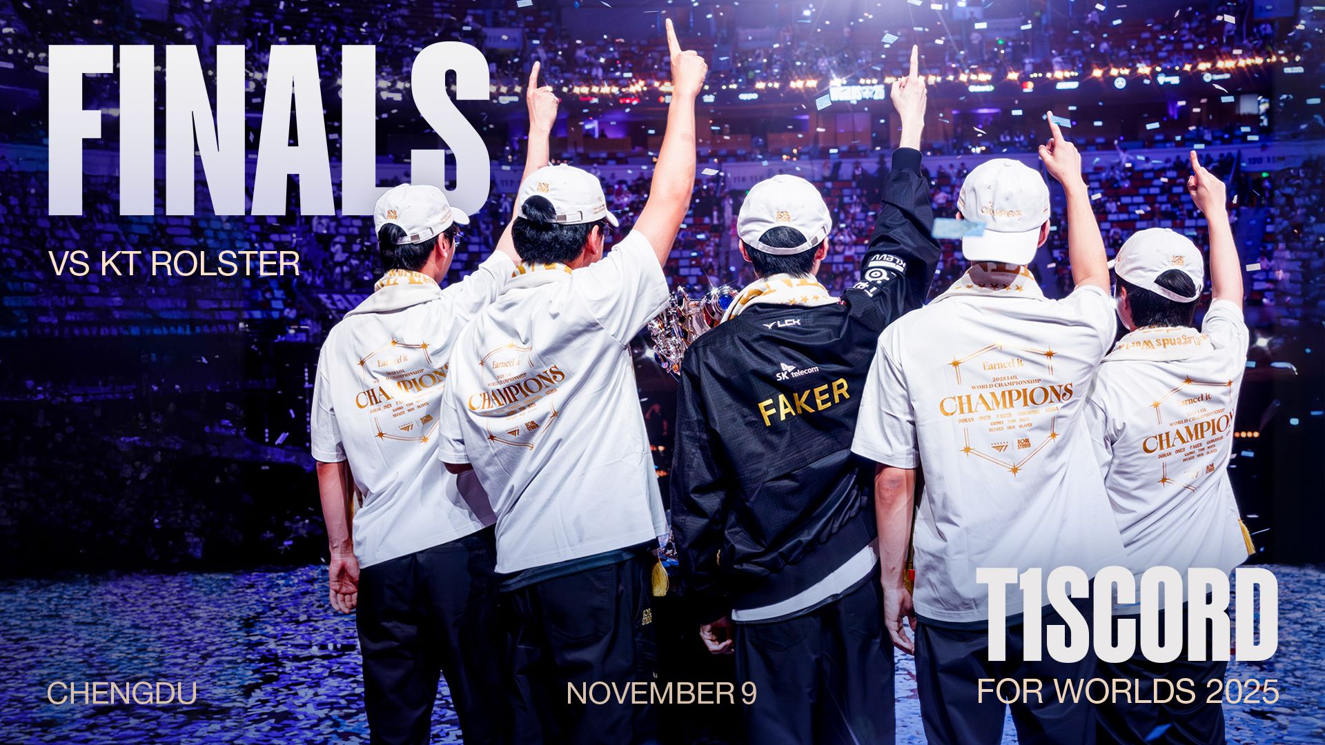 赛事语音《T1SCORD》全球总决赛 vs KT(决赛)