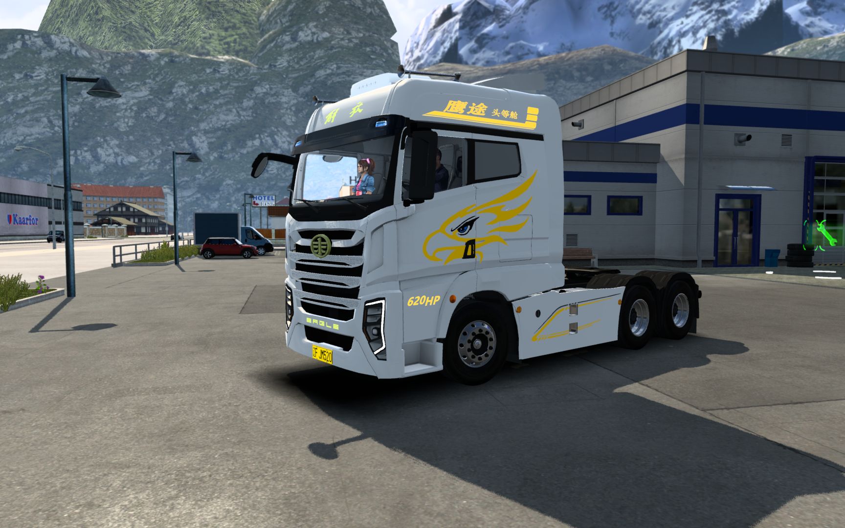 欧卡2mod:解放鹰途最新展示