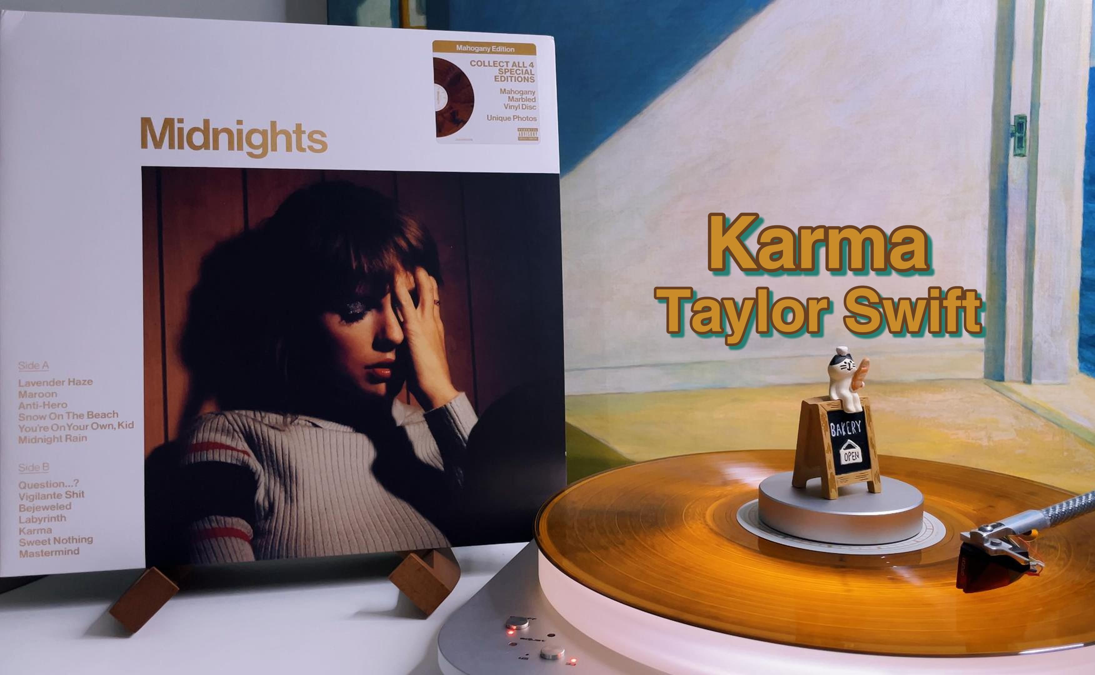 黑胶试听|karma - taylor swift「4k|hi-res」