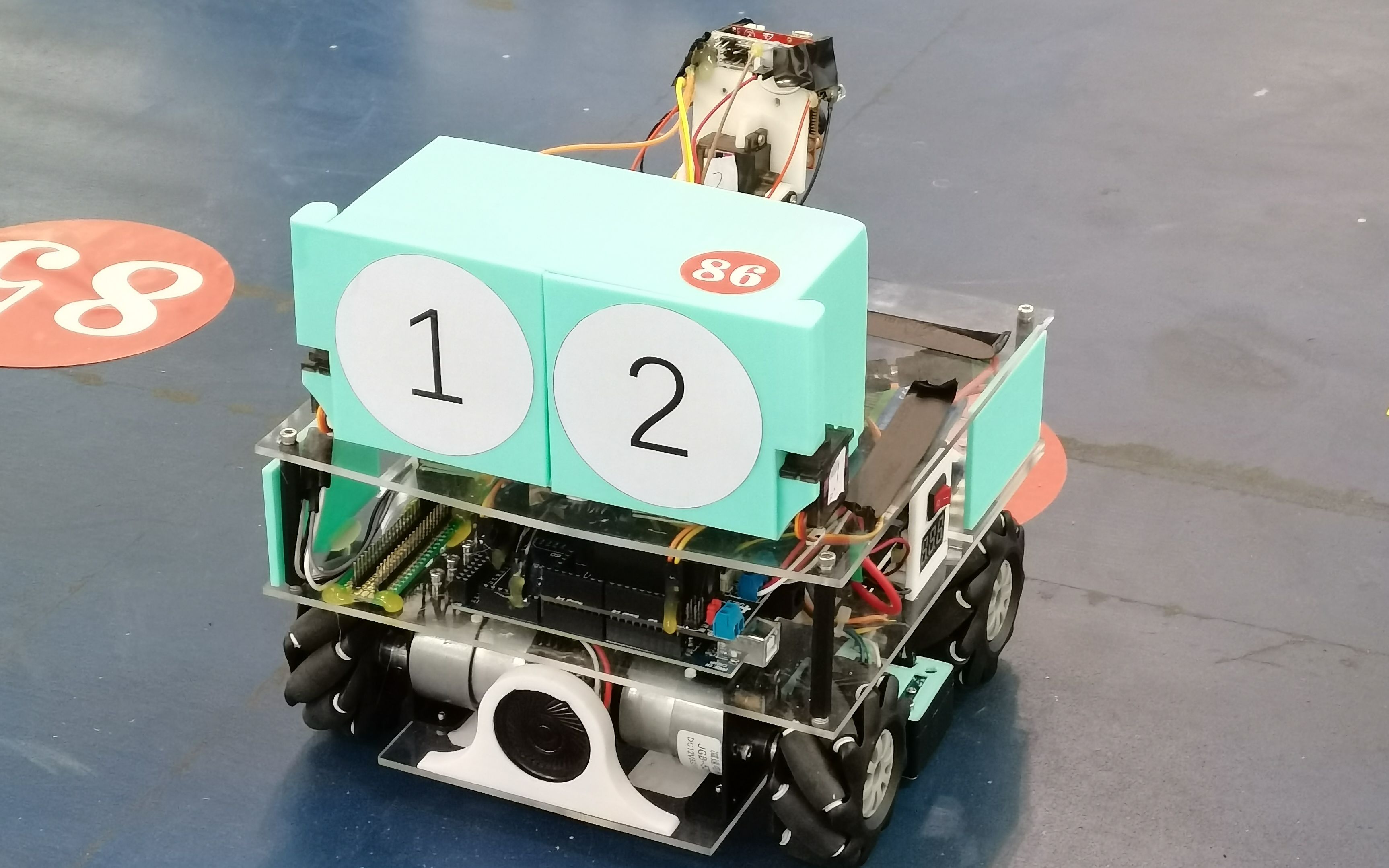 广东工科大学生实验综合技能大赛--智能配送机器人_哔哩哔哩_bilibili