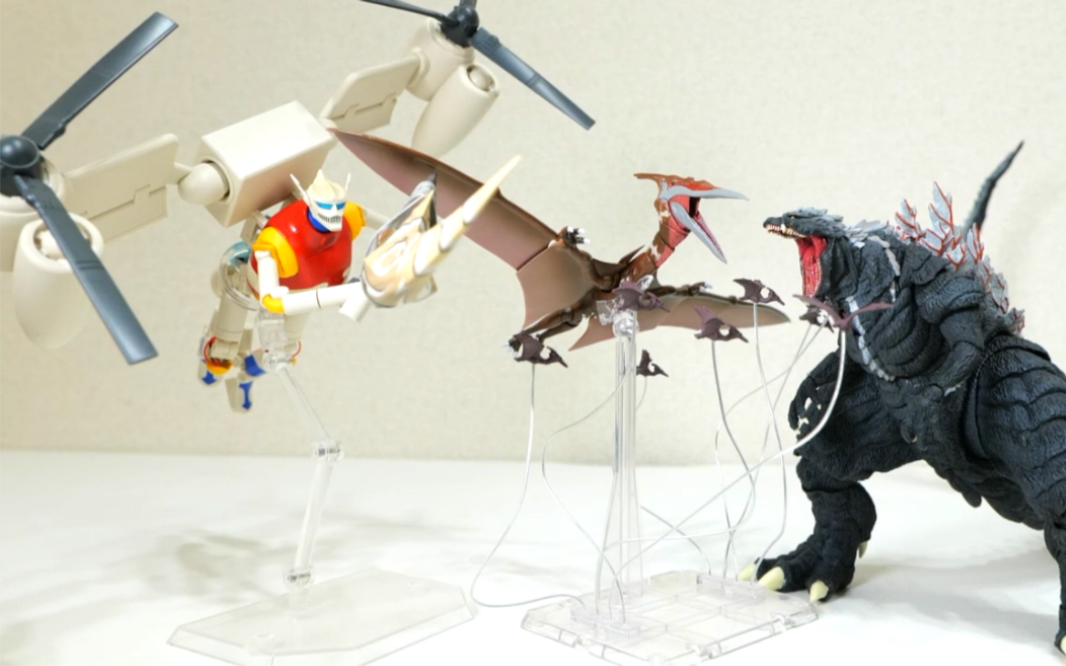 【转载】ぎわちん:shm拉顿 第二形态(2021) 哥斯拉sp_哔哩哔哩_bili