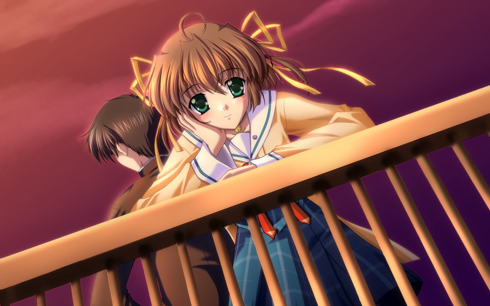 该一起回家了呢 —— 朝仓音梦(asakura nemu)《初音岛1 d