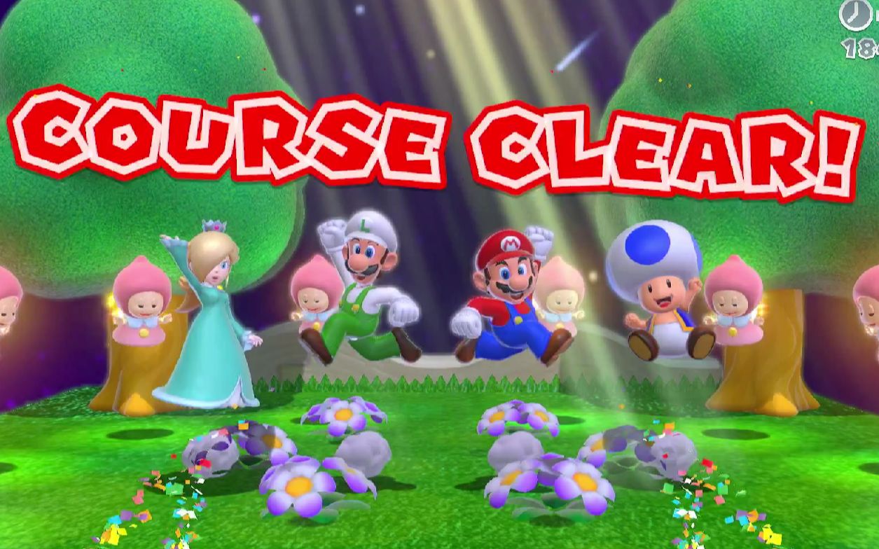 《超级马里奥3d世界》四人联机实况 就差冠军之路了!2023-07-02