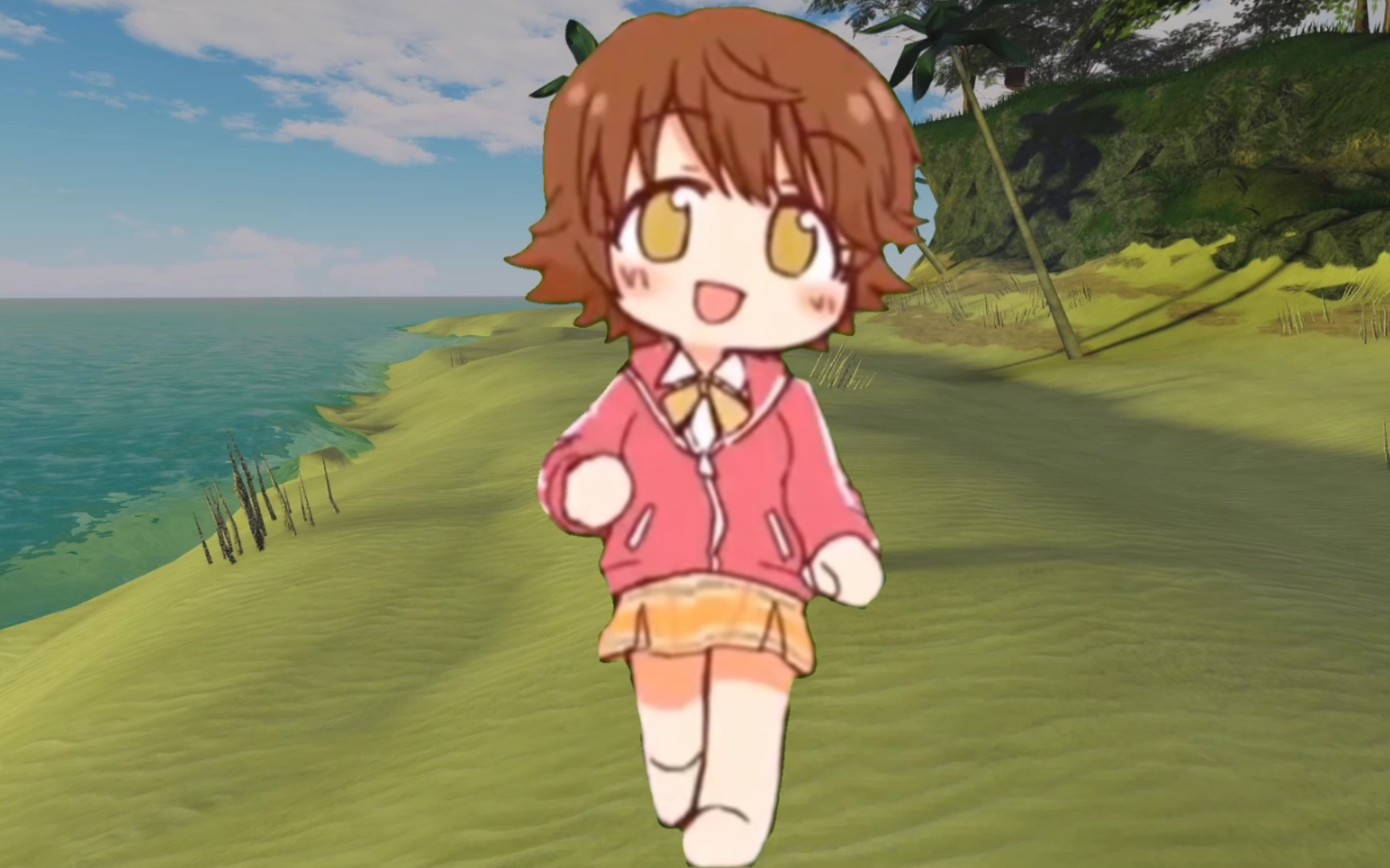 在roblox散步的本田未央