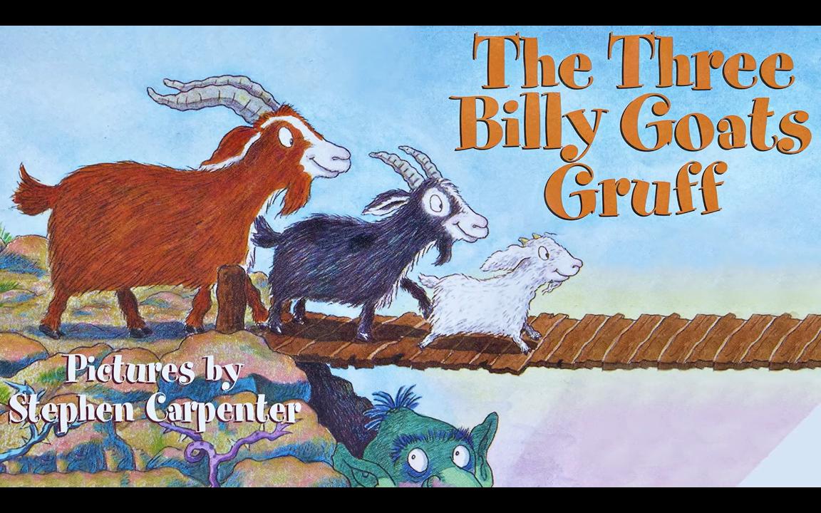 [图]英文绘本原声赏析—the three billy goats gruff