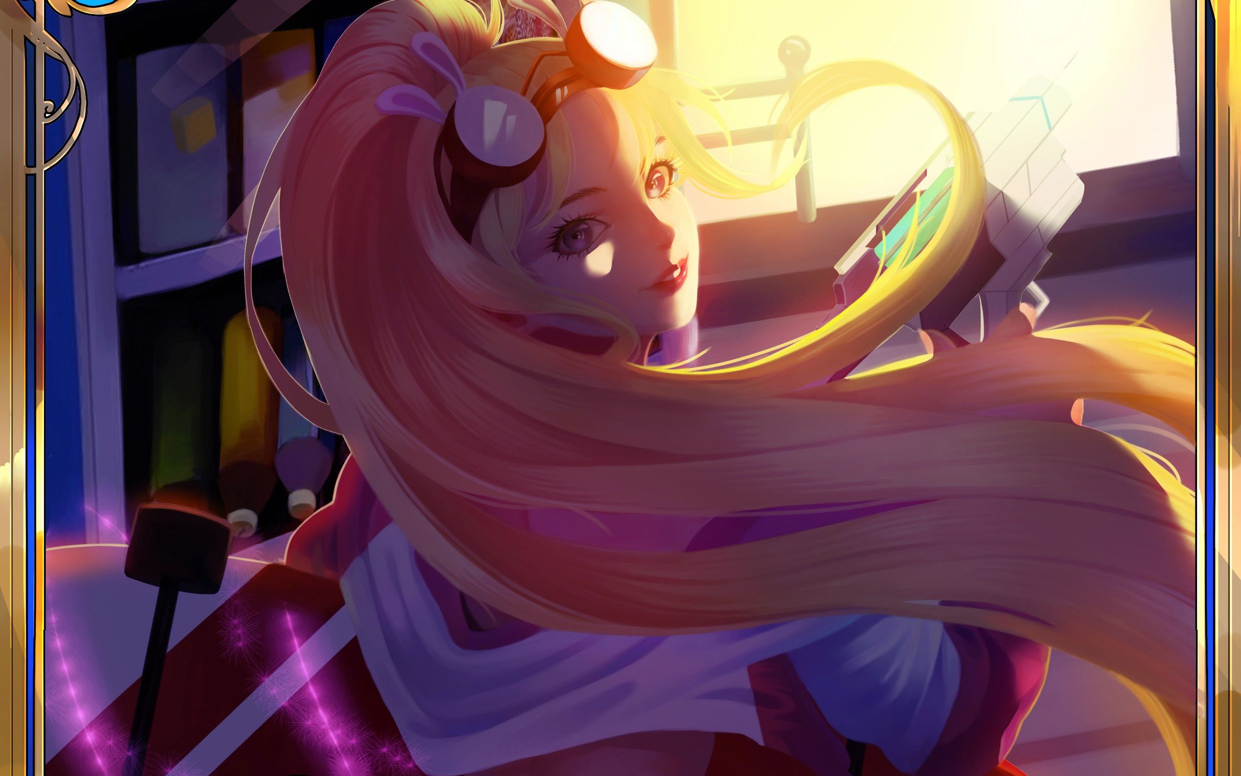 warframe水妹鸭梨yareli驭浪者简单介绍滑板上使用主武器