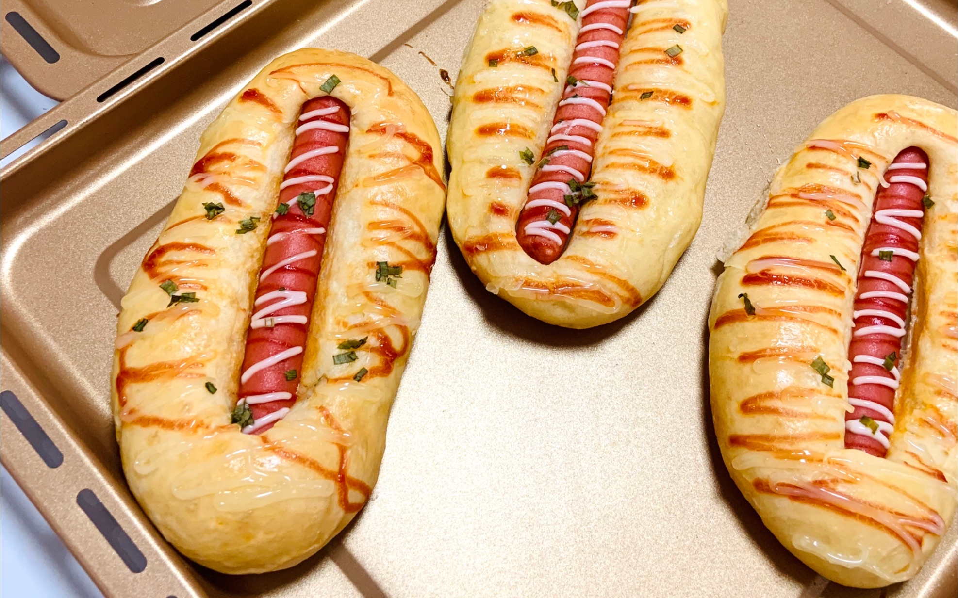 好吃的热狗面包太适合新手小白了!