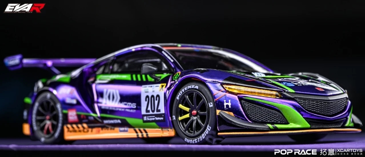 拓意新车预告eva涂装讴歌nsx gt3