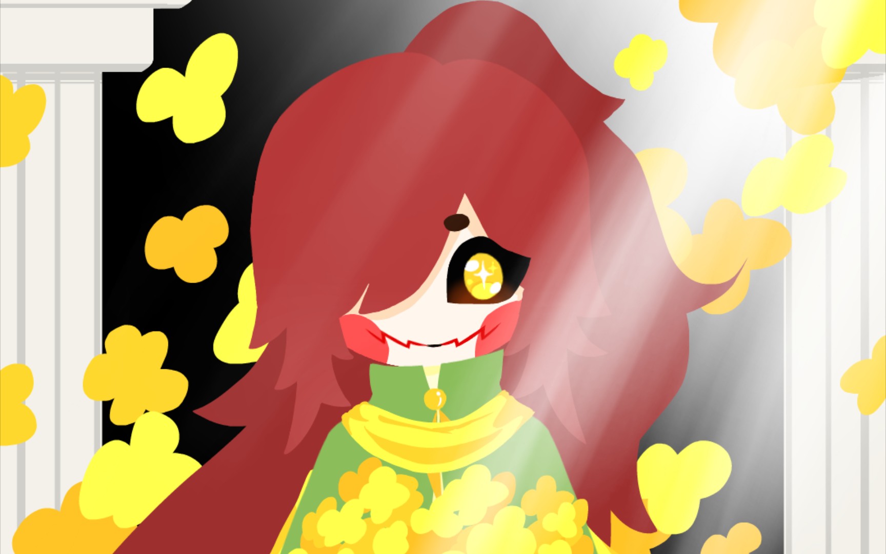 【undertale au/chara】绘画过程