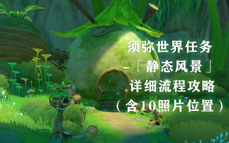 须弥「静态风景」任务全流程攻略!含打卡10张照片位置,带你进兰那罗藏宝室手机游戏热门视频