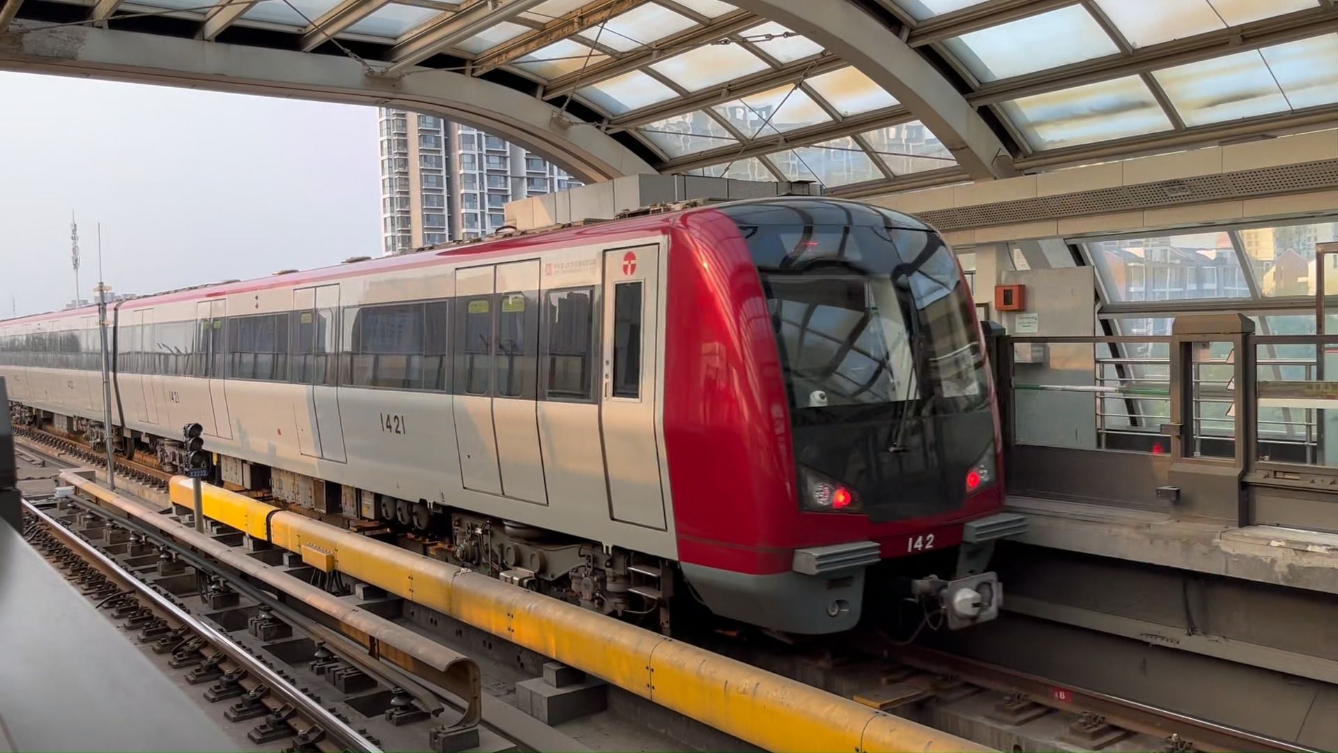天津地铁全部种类列车出站合集2024127