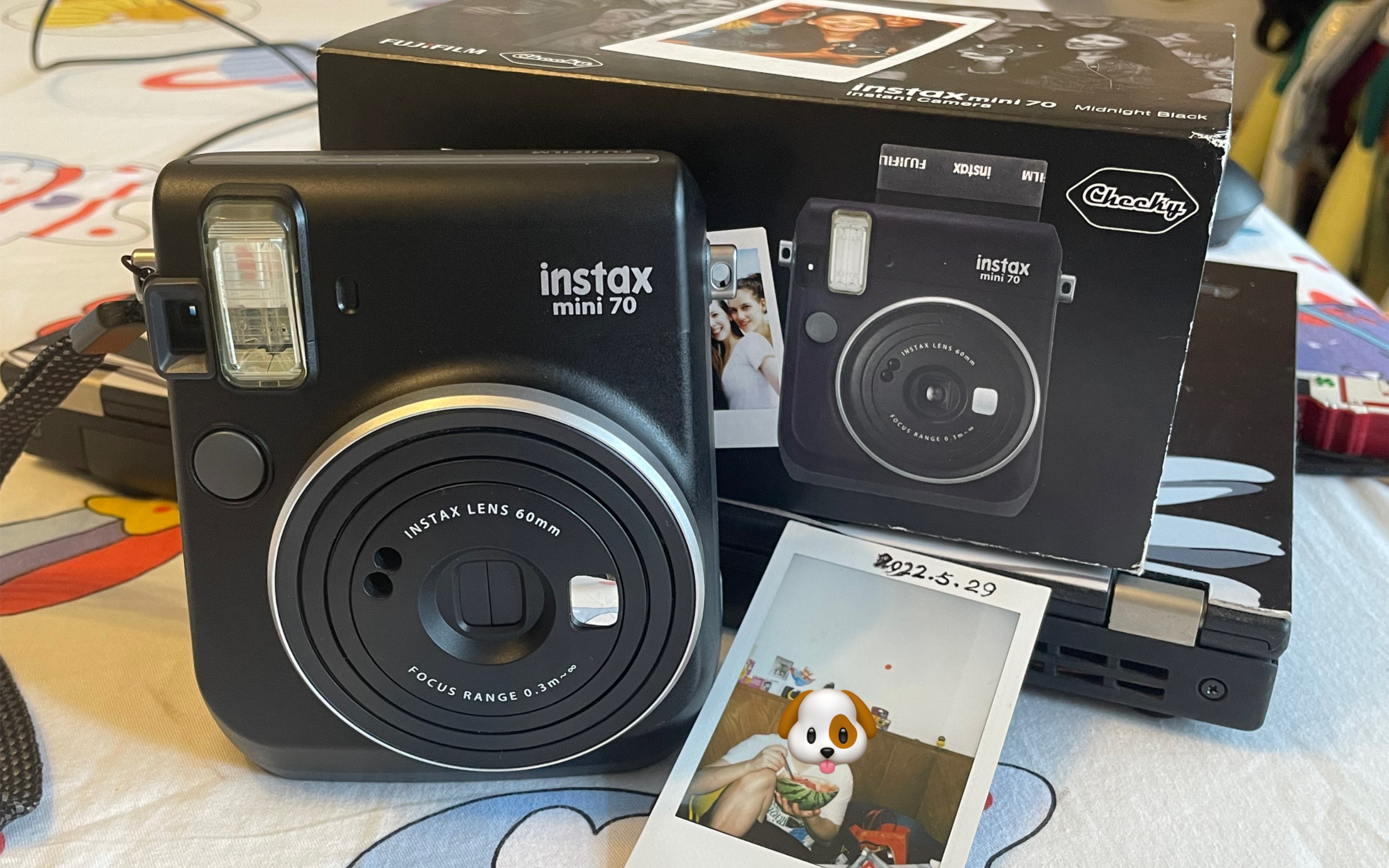 富士拍立得instaxmini70开箱