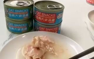 宠嘟嘟宠物食品80g白肉大块汤罐,营养满满的猫粮罐头!哔哩哔哩bilibili