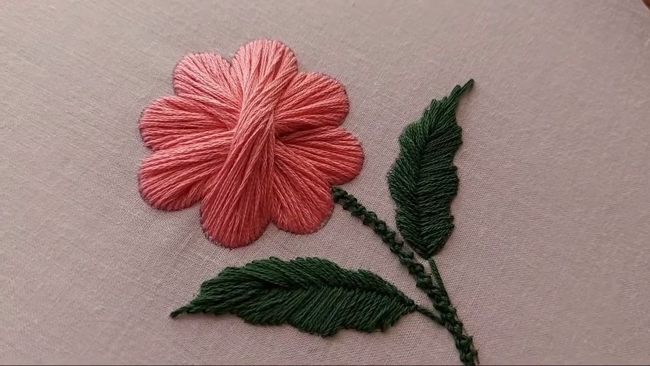 【sahinaarts】花朵刺繡教程305