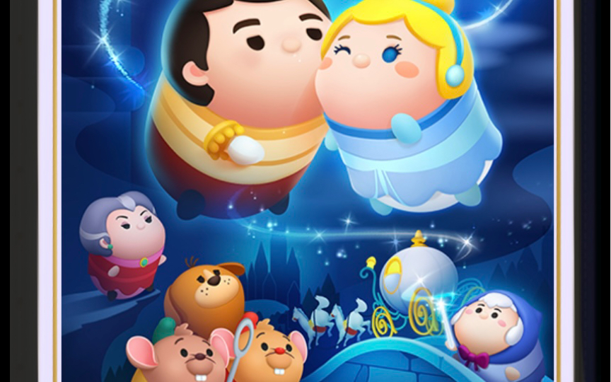 迪士尼松松总动员|灰姑娘家族全收集动画