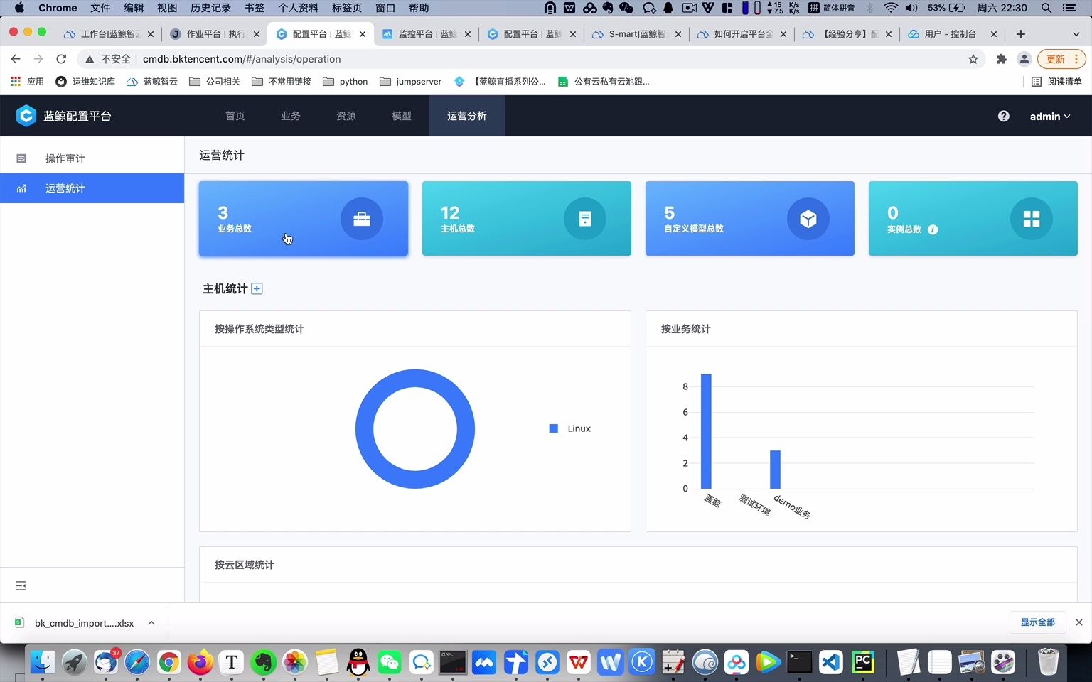 蓝鲸智云入门篇配置平台18业务运营分析哔哩哔哩bilibili