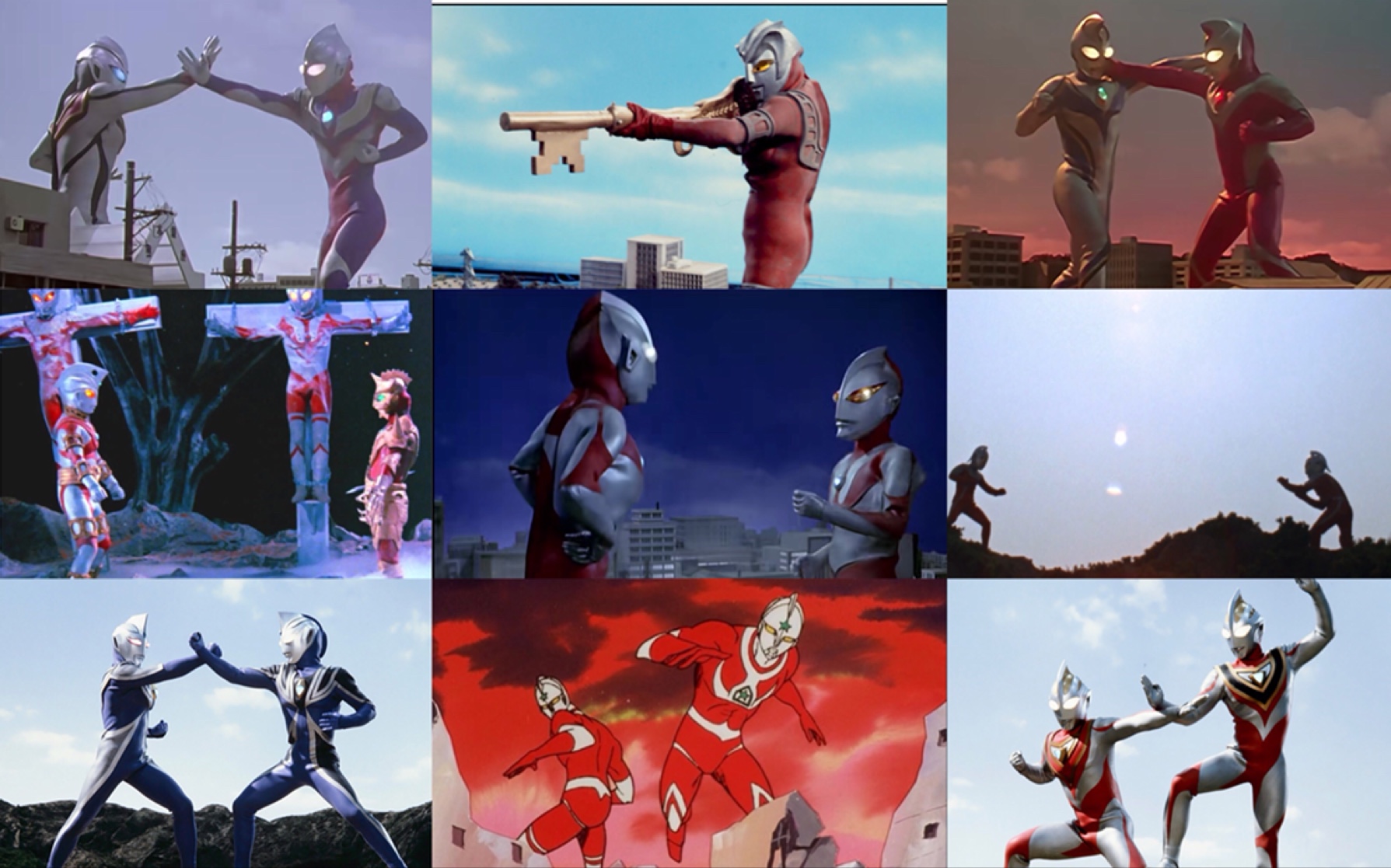 奥特曼真假大战!【正义vs邪恶】