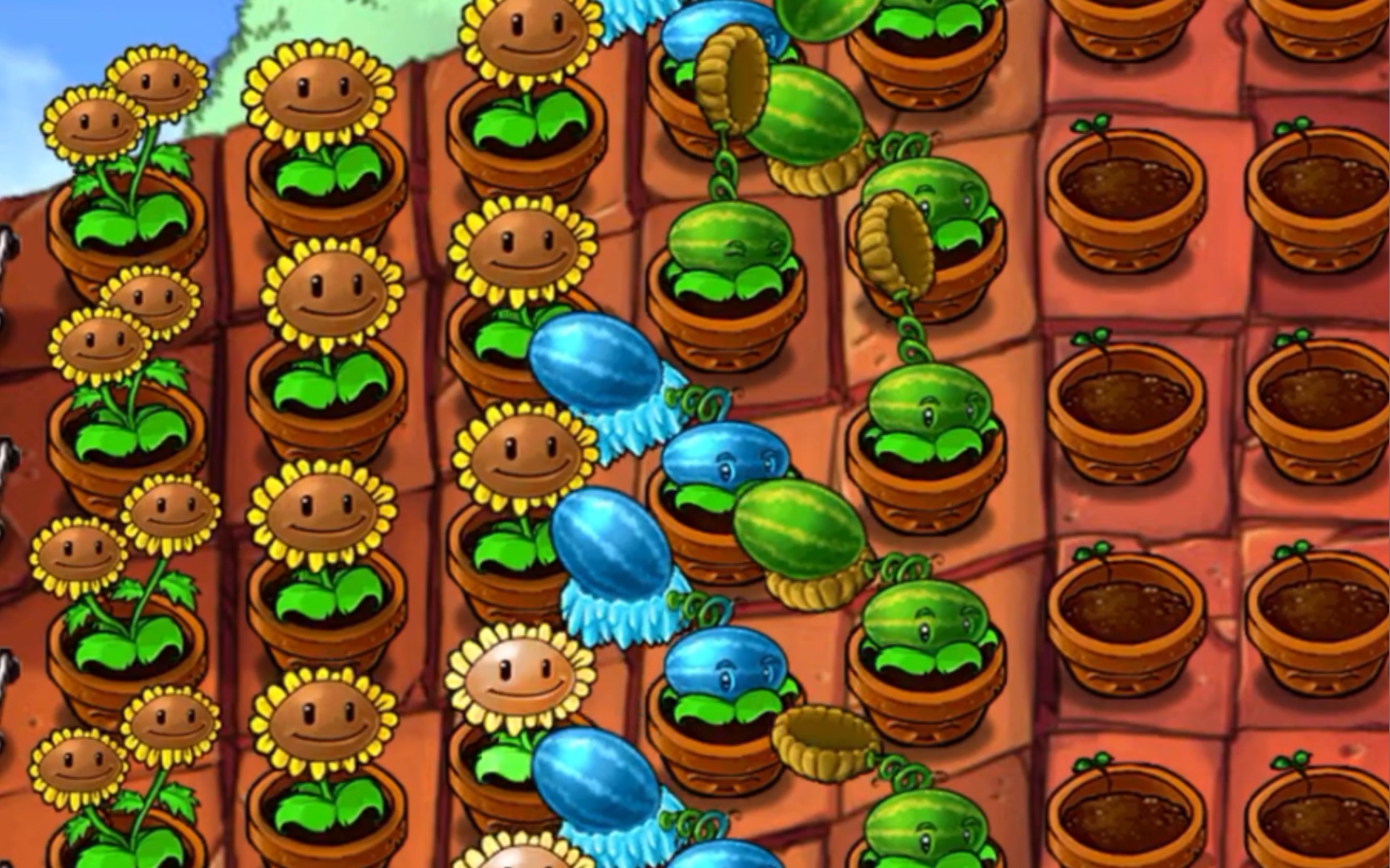 pvz1 5-1_哔哩哔哩bilibili_植物大战僵尸1