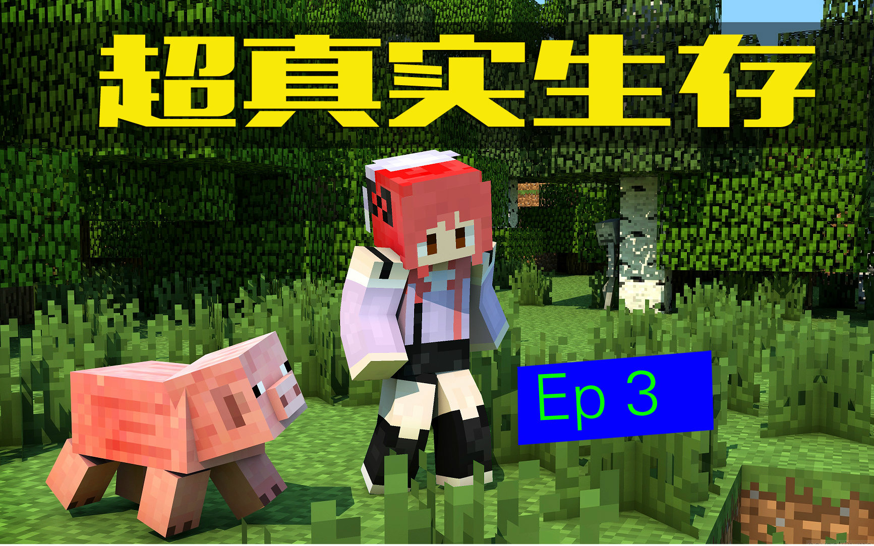 [图]【甜萝】1.10.2超真实MC多模组生存《生活大冒险二周目》Ep.3 ★我的世界★Minecraft